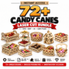 72+ Christmas Candy Basket Laser Cut Bundle | SVG, DXF & CDR Gift Box Files