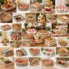 72+ Christmas Candy Basket Laser Cut Bundle | SVG, DXF & CDR Gift Box Files
