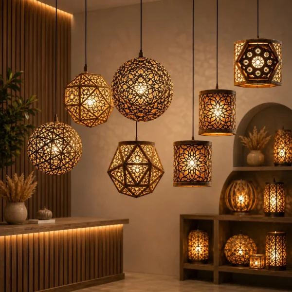 349+ Laser Cut Lamp & Lantern Bundle | Wooden Pendant Light SVG, DXF, CDR & AI Files