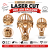 Laser Cut Decorative Lantern | SVG, DXF, AI, CDR & LBRN Files