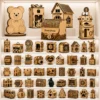 52+ Laser Cut Money Box Bundle | Piggy Bank & Coin Safe SVG, DXF, AI & CDR Files