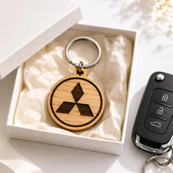 30 Car Logo Keychain Laser Cut Bundle | SVG, DXF, EPS, PNG & PDF Files